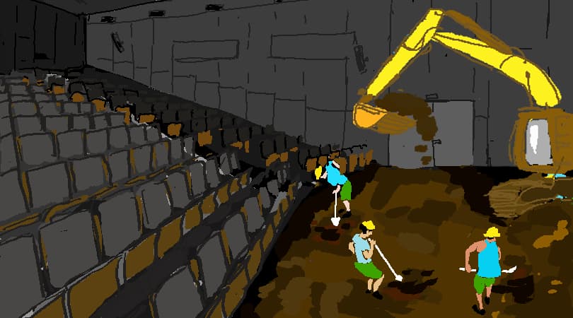 archeologen vinden sporen van onderwijs in gebouw UAntwerpen