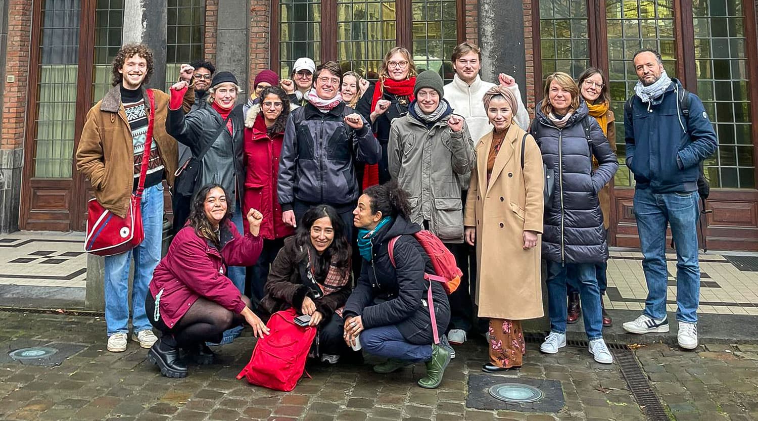 UANTWERPEN EN GAZA: STUDENTEN IN BEMIDDELING MET RECTOR