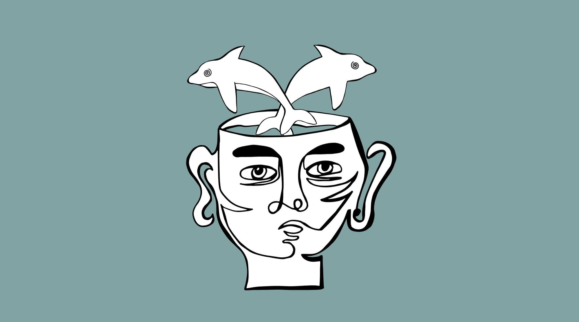 Engelstalige dolfijnen onder invloed