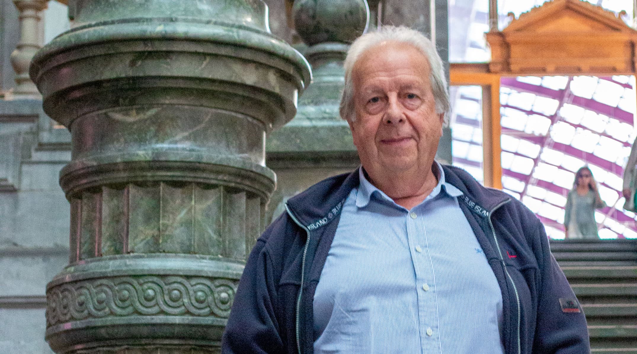 de stalen pinhelm van Mozart