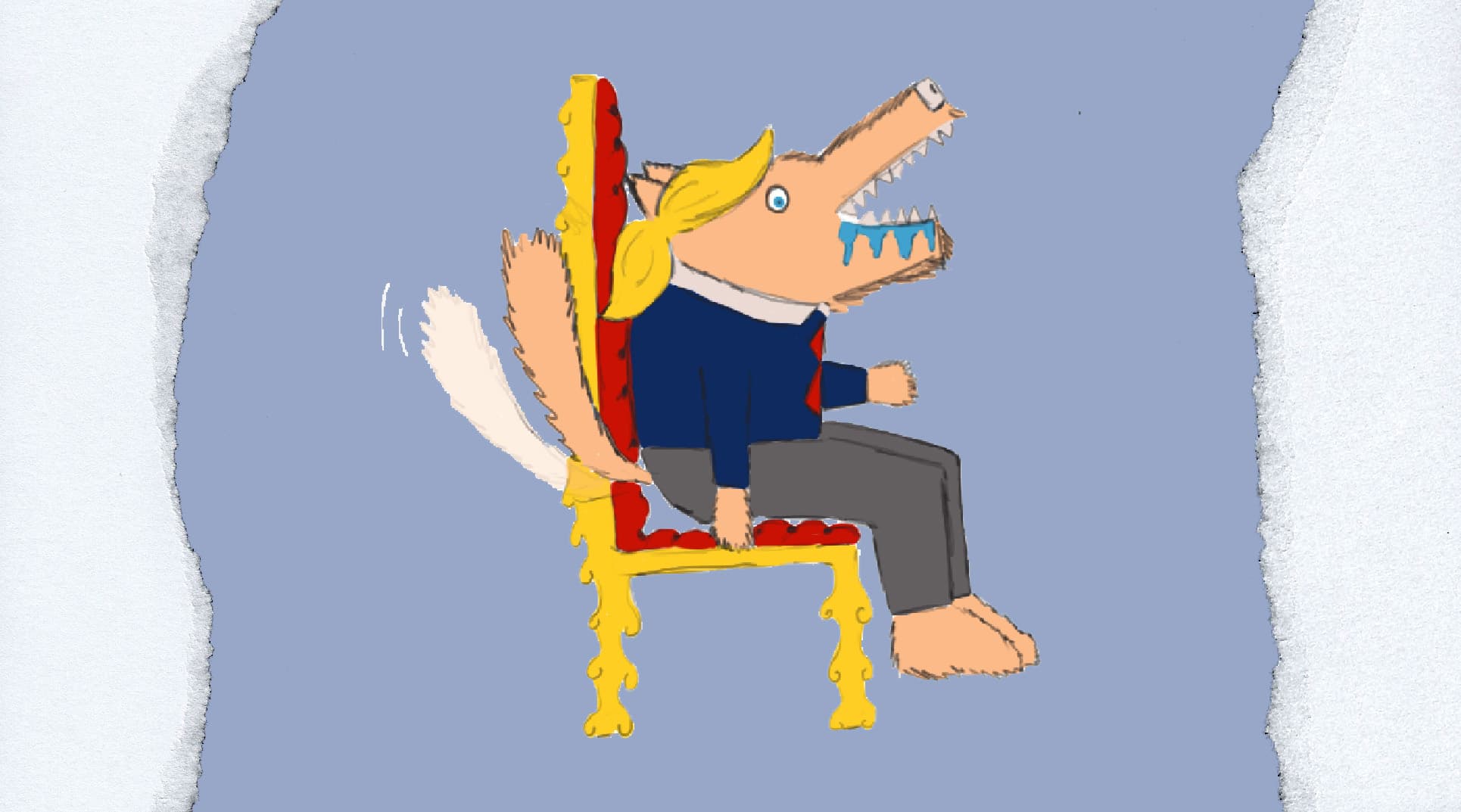 GROTE BOZE WOLF WORDT PRESIDENT