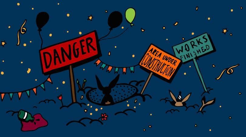 feesten als de beesten in de Konijnepijp