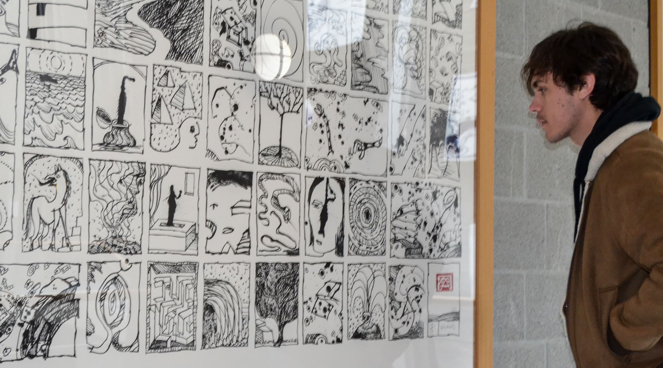 cobra’s in zwart gras