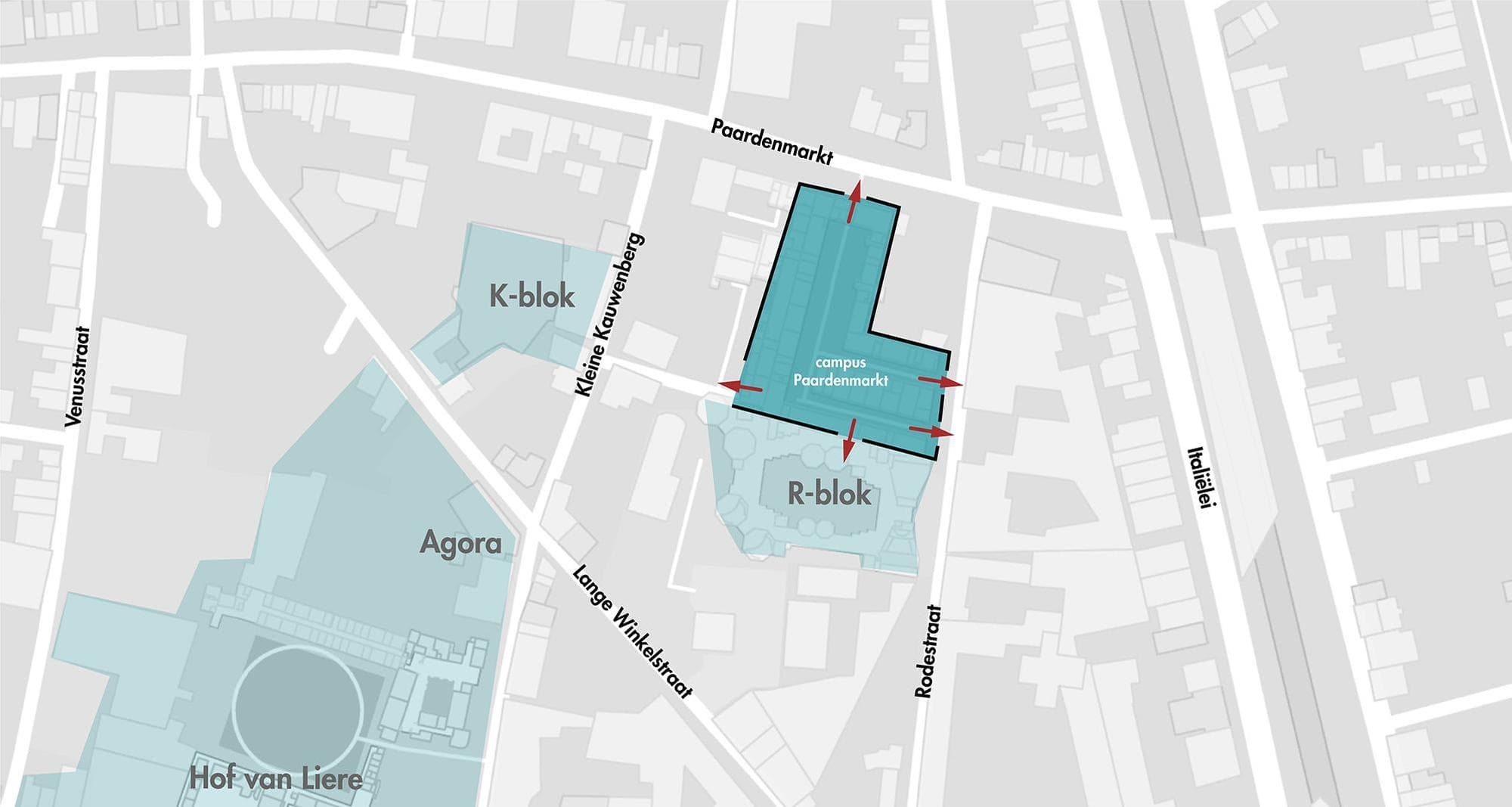 de campus van de toekomst