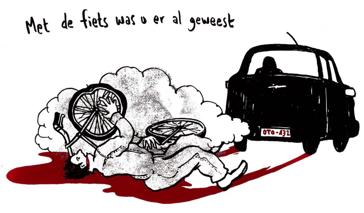 dodemansrit op twee wielen
