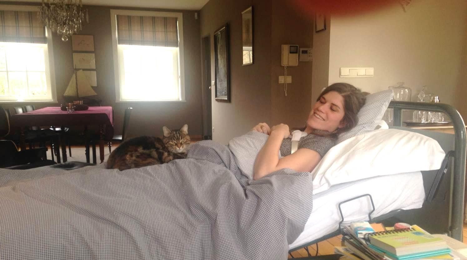 in bed met Julie Colpaert