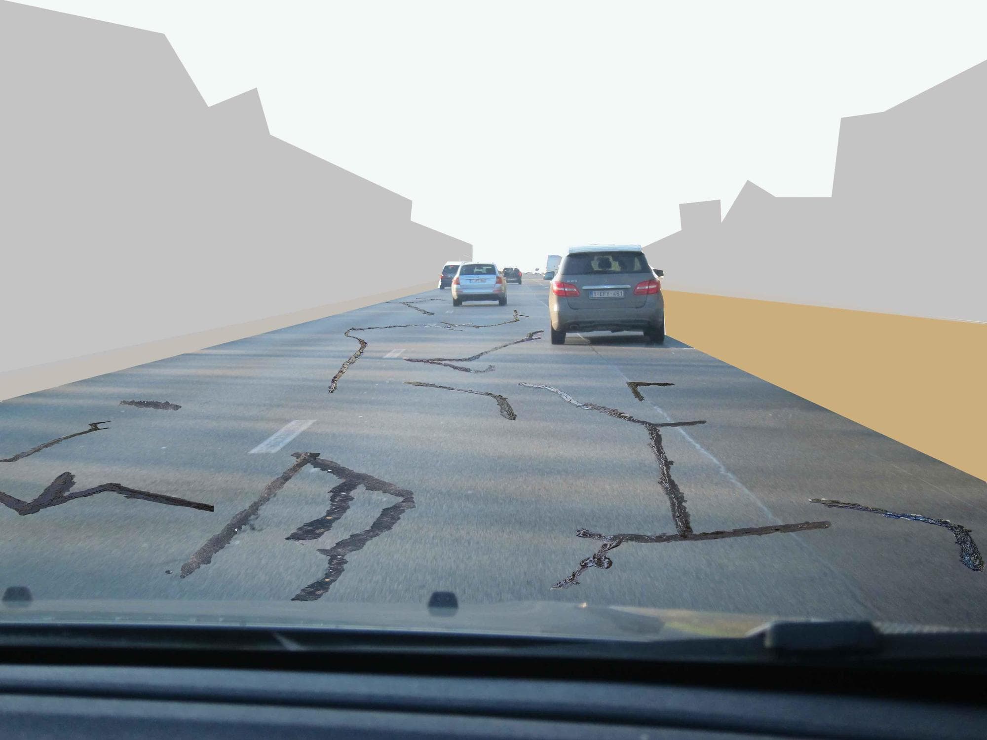 de nieuwe straten van de studentenbuurt